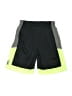 Under Armour Color Block Green Athletic Shorts Size 7 - photo 2