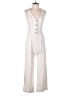 Monteau Tweed Ivory Jumpsuit Size S - photo 1