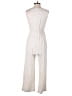 Monteau Tweed Ivory Jumpsuit Size S - photo 2