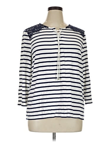 Chico's 3/4 Sleeve Top (view 1)