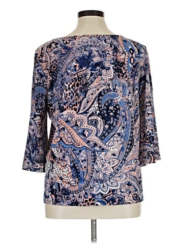Jones Studio 3/4 Sleeve T-Shirt (view 2)