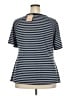 BLOOMCHIC Blue Short Sleeve Top Size 18 - 20 - photo 2