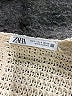 Zara Ivory Sleeveless Blouse Size S - photo 4