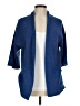 Peruvian Connection 100% Alpaca Blue Wool Cardigan Size M (estimated) - photo 1