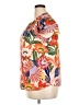 Sugarlips Tropical Orange Short Sleeve Blouse Size XXL - photo 5