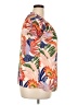 Sugarlips Tropical Orange Short Sleeve Blouse Size XXL - photo 4
