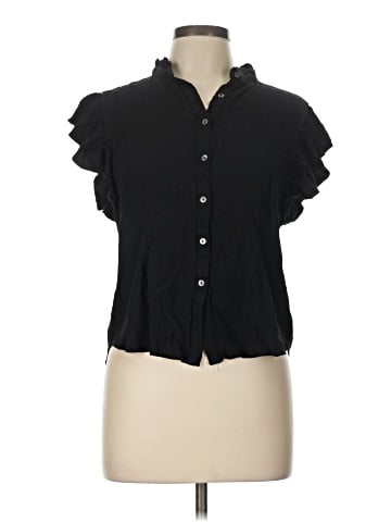 Olivaceous Short Sleeve Blouse (view 1)