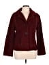 Soft Surroundings Tweed Burgundy Coat Size L - photo 1