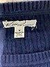 Kim Rogers 100% Cotton Solid Blue Pullover Sweater Size M - photo 7
