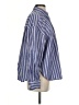 Gap 100% Cotton Stripes Blue Long Sleeve Button-Down Shirt Size S - photo 4