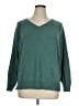 Lucky Brand Green Pullover Sweater Size XL - photo 1