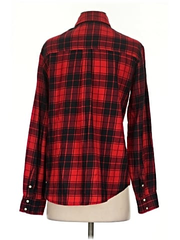 Zara Basic Long Sleeve Button-Down Shirt (view 2)