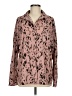 Staccato 100% Polyester Animal Print Pink Long Sleeve Blouse Size M - photo 1