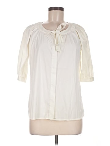 Theory 3/4 Sleeve Blouse (view 1)