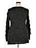 Rock & Republic Tweed Black Pullover Sweater Size XXL - photo 2