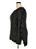 Rock & Republic Tweed Black Pullover Sweater Size XXL - photo 5