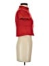 Feathers Red Short Sleeve Top Size S - photo 4