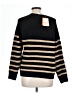Knox Rose Stripes Black Pullover Sweater Size L - photo 2
