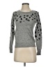 Halogen 100% Cashmere Animal Print Gray Cashmere Pullover Sweater Size XS - photo 1