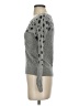 Halogen 100% Cashmere Animal Print Gray Cashmere Pullover Sweater Size XS - photo 5