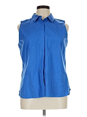Talbots Sleeveless Button-Down Shirt (view 1)