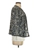 Chico's 100% Nylon Silver Cardigan Size S - photo 4