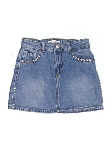 Zara Denim Skirt (view 1)
