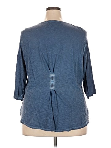 Style&Co 3/4 Sleeve Blouse (view 2)