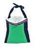 Boden Color Block Green Swimsuit Top Size 2 - photo 2