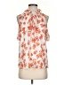 Gibson Latimer 100% Polyester Orange Sleeveless Blouse Size S - photo 1