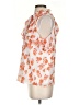 Gibson Latimer 100% Polyester Orange Sleeveless Blouse Size S - photo 5