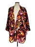 DR2 100% Polyester Orange Kimono Size L - photo 1