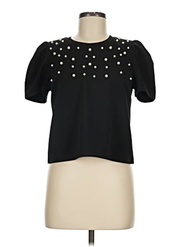 BCBGeneration Short Sleeve Blouse (view 1)