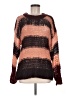 Lilis Closet Color Block Brown Pullover Sweater Size M - photo 1