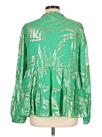 Lilly Pulitzer Long Sleeve Silk Top (view 2)