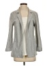 Divided by H&M Stripes Gray Blazer Size S - photo 1