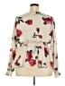 Torrid Ivory Long Sleeve Blouse Size 2X Plus (2) - photo 2