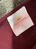 Lazy Sunday 100% Cotton Burgundy Pullover Sweater Size XL - photo 7