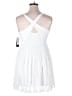 Torrid Solid White Cocktail Dress Size 1X Plus (1) - photo 2