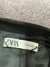 Zara 100% Polyester Black Blazer Size S - photo 6
