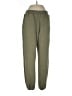 Comfrt Solid Green Casual Pants Size L - photo 1