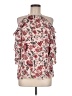 Parker 100% Polyester Pink 3/4 Sleeve Blouse Size M - photo 1