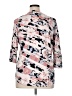 Relativity Pink 3/4 Sleeve Blouse Size 1X - photo 2