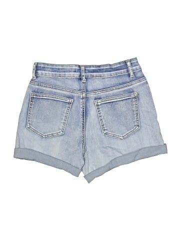 Wax Jean Denim Shorts (view 2)