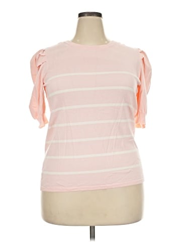 Anne Klein Short Sleeve Top (view 1)