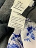 H&M Floral Blue Casual Dress Size M - photo 8
