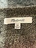 Madewell Floral Gray Wool Pullover Sweater Size XS - photo 7