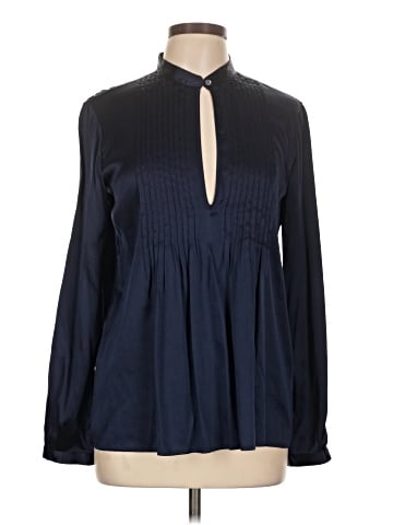 Theory Long Sleeve Blouse (view 1)