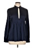 Theory Blue Long Sleeve Blouse Size L - photo 1