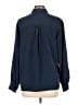Pendleton 100% Polyester Solid Blue Long Sleeve Blouse Size 12 - photo 2